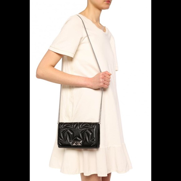 Jimmy Choo Helia Studded Star Shoulder Bag $1395 - Picture 2 of 5